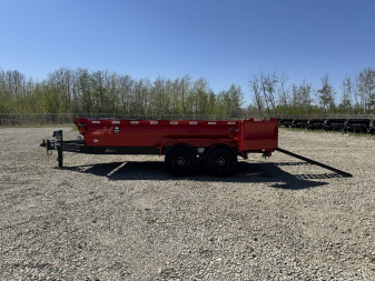 New 2025 Horizon Trailers LZ7 83''X14' DUMP BOX W/2' HIGH SIDES 14000 GVWR