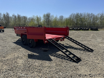 New 2025 Horizon Trailers LZ7 83''X14' DUMP BOX W/2' HIGH SIDES 14000 GVWR