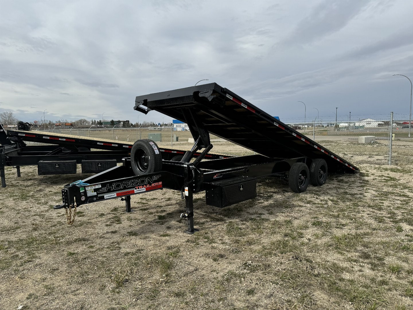 New 2025 Horizon Trailers 102''X26' TILTDECK TRAILER 21000 GVWR