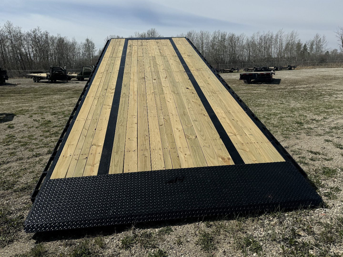 New 2025 Horizon Trailers 102''X24' TILTDECK TRAILER 14000 GVWR