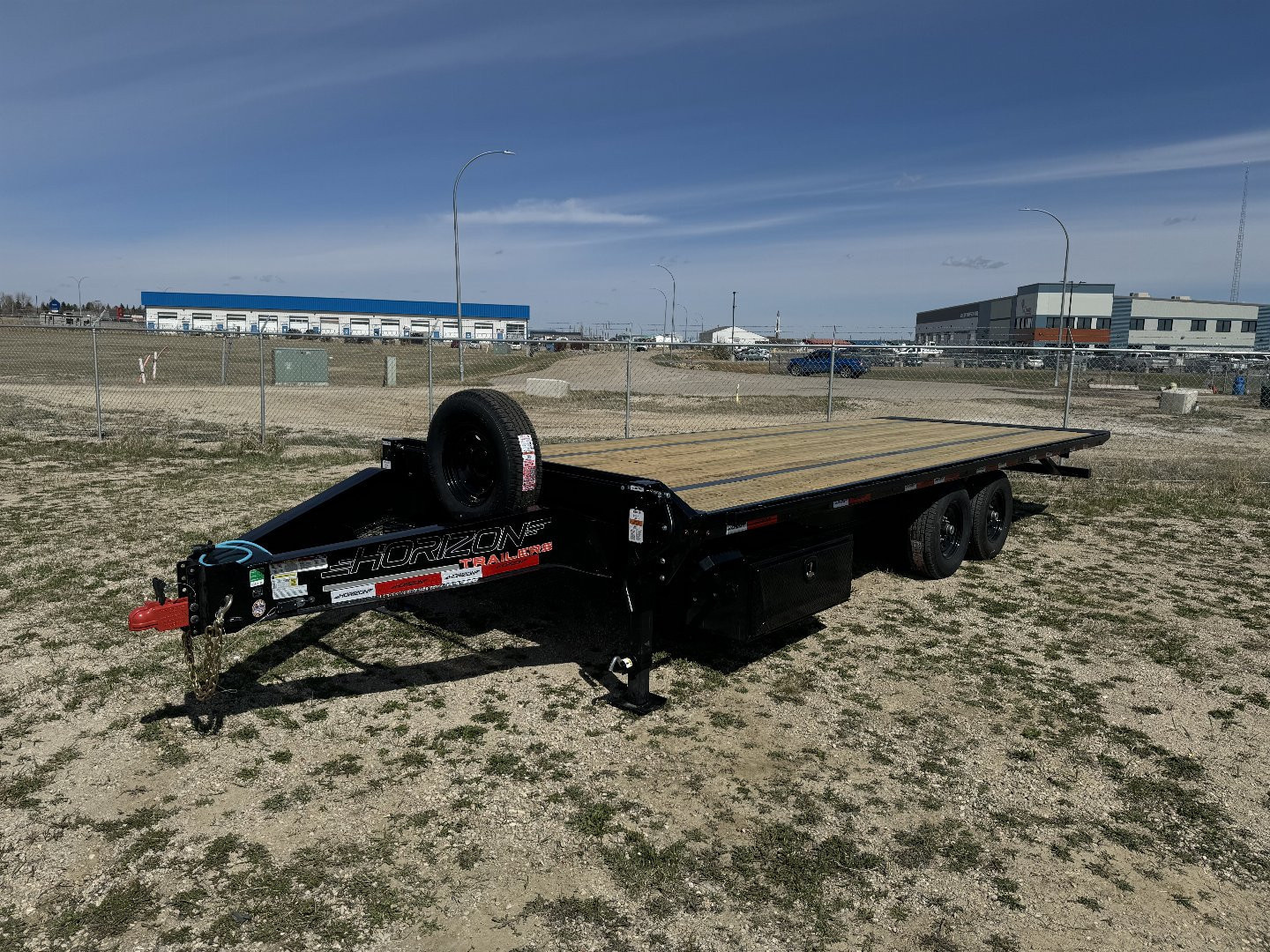 New 2025 Horizon Trailers 102''X24' TILTDECK TRAILER 14000 GVWR