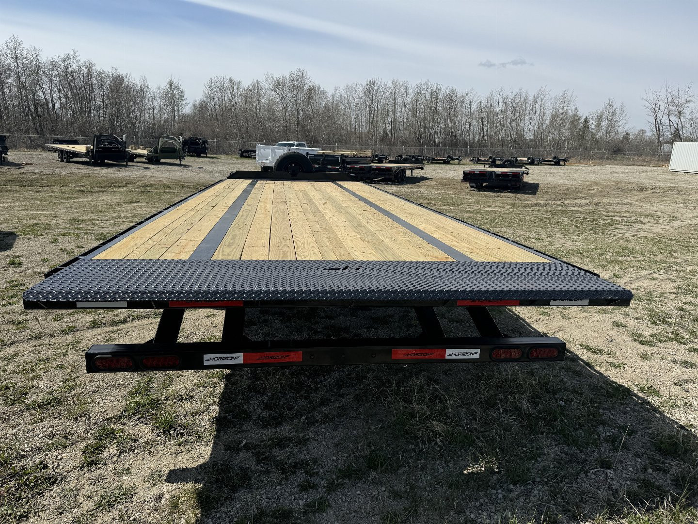 New 2025 Horizon Trailers 102''X24' TILTDECK TRAILER 14000 GVWR
