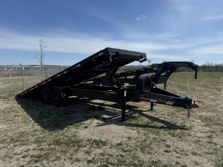 New 2025 Horizon Trailers 102''X24' TILTDECK TRAILER 14000 GVWR