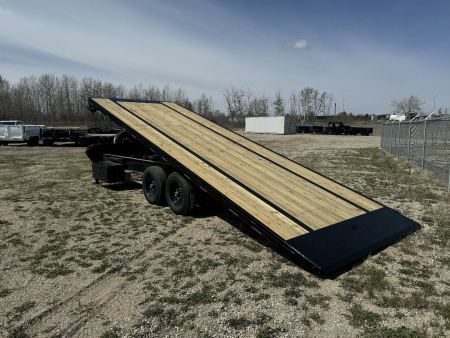 New 2025 Horizon Trailers 102''X24' TILTDECK TRAILER 14000 GVWR