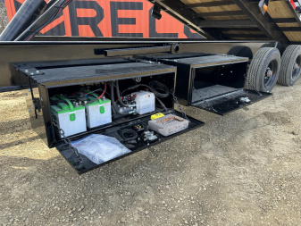 New 2025 Horizon Trailers FFT 102''X28' GOOSENECK FULL TILT 22400GVWR