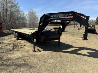 New 2025 Horizon Trailers FFT 102''X28' GOOSENECK FULL TILT 22400GVWR