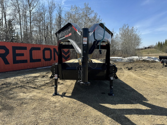 New 2025 Horizon Trailers FFT 102''X28' GOOSENECK FULL TILT 22400GVWR