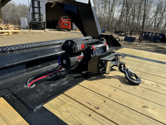 New 2025 Horizon Trailers FFT 102''X28' GOOSENECK FULL TILT 22400GVWR