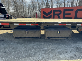 New 2025 Horizon Trailers FFT 102''X28' GOOSENECK FULL TILT 22400GVWR