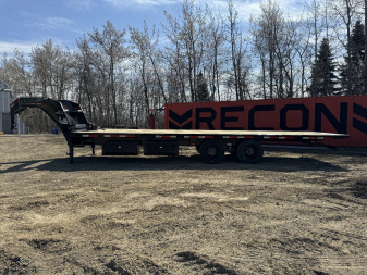 New 2025 Horizon Trailers FFT 102''X28' GOOSENECK FULL TILT 22400GVWR