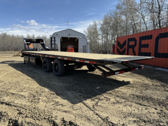 New 2025 Horizon Trailers FFT 102''X28' GOOSENECK FULL TILT 22400GVWR