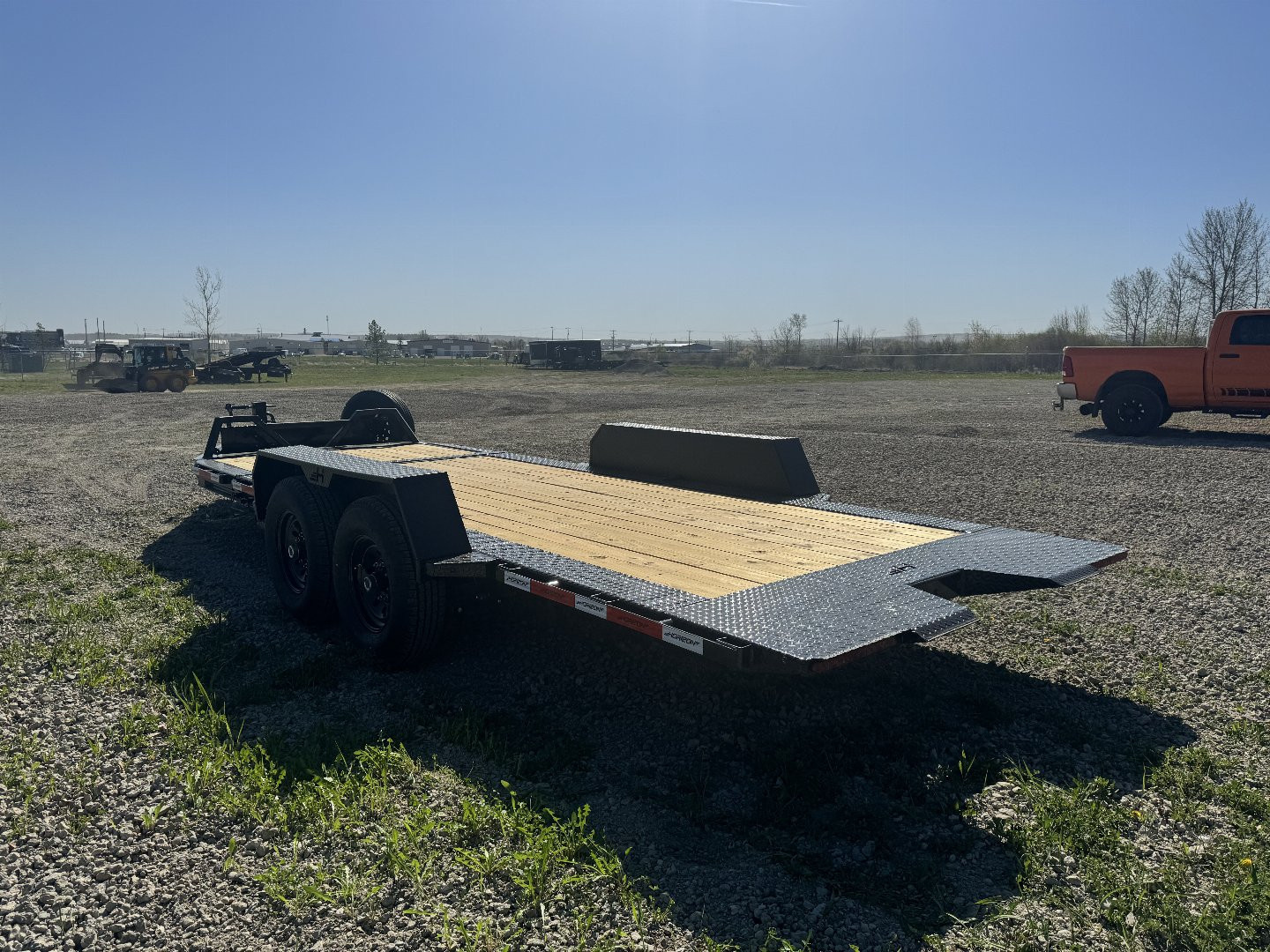 New 2025 Horizon Trailers ETZ 83''X20' TILTDECK TRAILER w/TORSION AXLES 14000 GVWR