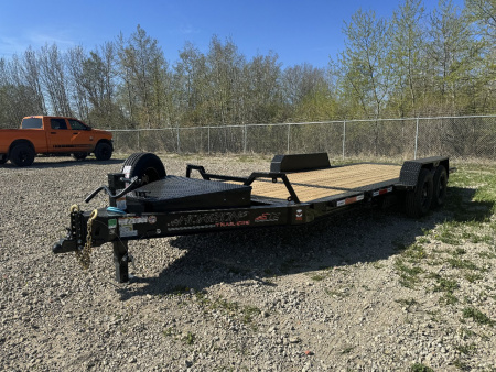 New 2025 Horizon Trailers ETZ 83''X20' TILTDECK TRAILER w/TORSION AXLES 14000 GVWR