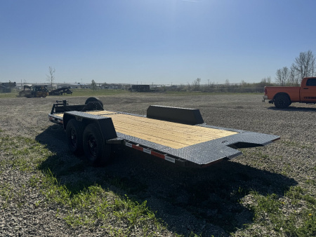 New 2025 Horizon Trailers ETZ 83''X20' TILTDECK TRAILER w/TORSION AXLES 14000 GVWR