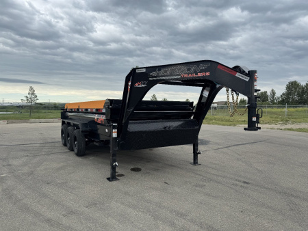 HZ7 83''X16' GOOSE DUMP BOX W/ 2' HIGH SIDES 21000 GVWR - Image 4