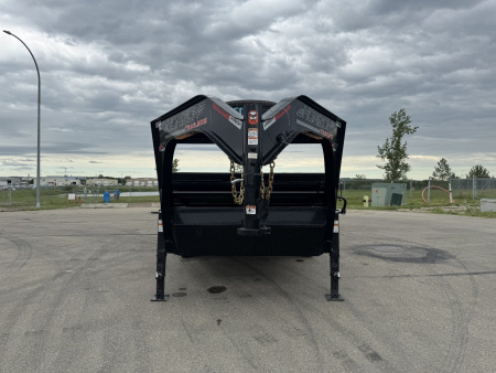 HZ7 83''X16' GOOSE DUMP BOX W/ 2' HIGH SIDES 21000 GVWR - Image 5