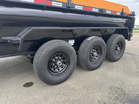 HZ7 83''X16' GOOSE DUMP BOX W/ 2' HIGH SIDES 21000 GVWR - Image 6