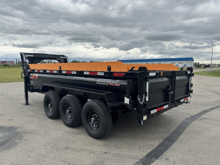 HZ7 83''X16' GOOSE DUMP BOX W/ 2' HIGH SIDES 21000 GVWR - Image 15