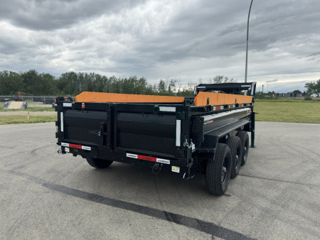 HZ7 83''X16' GOOSE DUMP BOX W/ 2' HIGH SIDES 21000 GVWR - Image 20