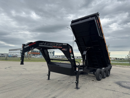 HZ7 83''X16' GOOSE DUMP BOX W/ 2' HIGH SIDES 21000 GVWR - Image 14