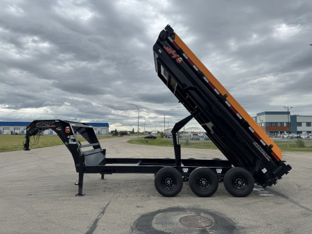 HZ7 83''X16' GOOSE DUMP BOX W/ 2' HIGH SIDES 21000 GVWR - Image 16