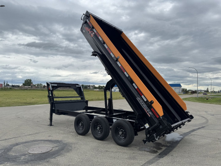 HZ7 83''X16' GOOSE DUMP BOX W/ 2' HIGH SIDES 21000 GVWR - Image 13