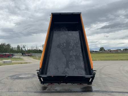 HZ7 83''X16' GOOSE DUMP BOX W/ 2' HIGH SIDES 21000 GVWR - Image 7