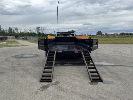 HZ7 83''X16' GOOSE DUMP BOX W/ 2' HIGH SIDES 21000 GVWR - Image 3