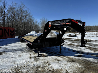 New 2025 HORIZON TRAILERS FHZ102''X 36' LOW-PRO GOOSE W/MAX RAMPS 25900LB GVW