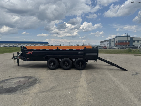 HZ7 83''X16' DUMP BOX W/ 2' HIGH SIDES 21000 GVWR - Image 4