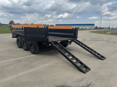 HZ7 83''X16' DUMP BOX W/ 2' HIGH SIDES 21000 GVWR - Image 12