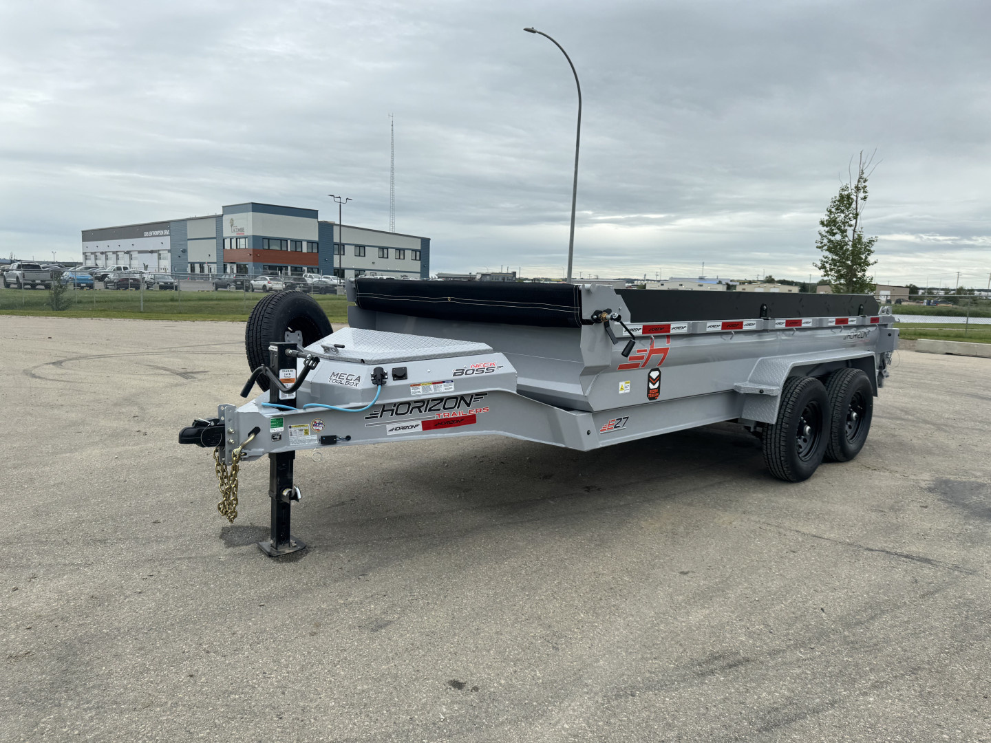 New 2026 Horizon Trailers EZ7 83''X14' DUMP BOX W/2'HIGH SIDES 14000 GVWR Dump Trailer