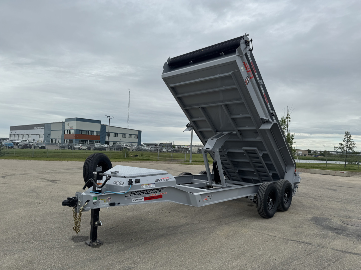 New 2026 Horizon Trailers EZ7 83''X14' DUMP BOX W/2'HIGH SIDES 14000 GVWR Dump Trailer