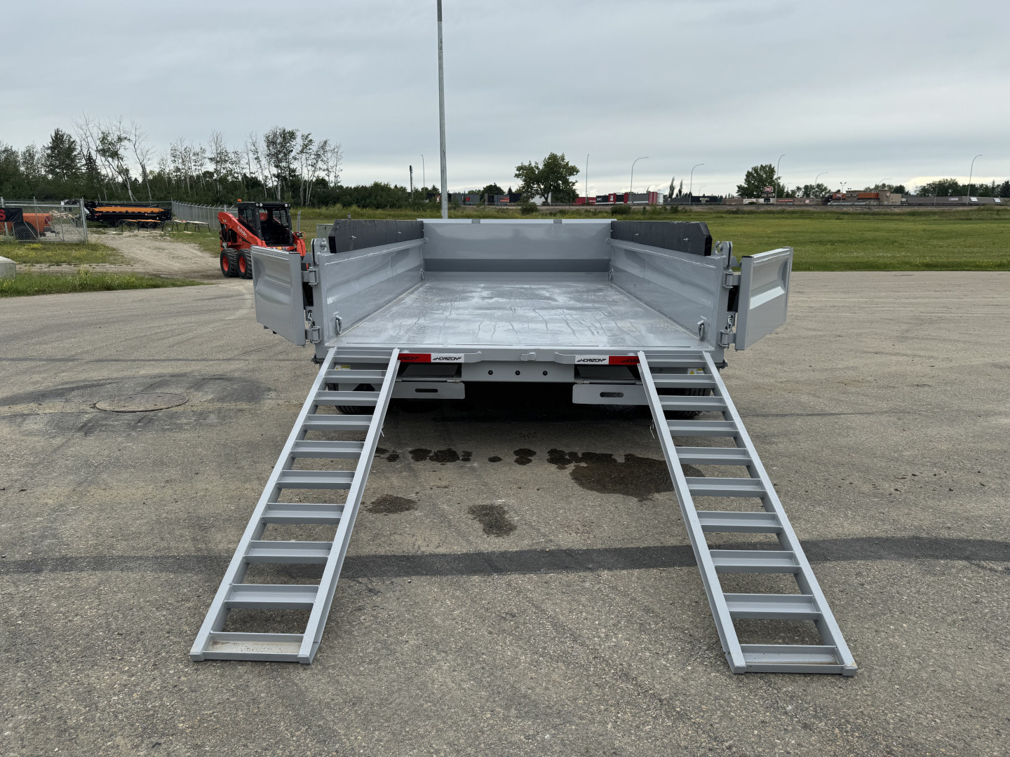 New 2026 Horizon Trailers EZ7 83''X14' DUMP BOX W/2'HIGH SIDES 14000 GVWR Dump Trailer