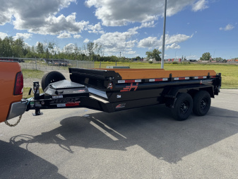 New 2025 Horizon Trailers EZ7 83''X14' DUMP BOX W/2'HIGH SIDES 14000 GVWR