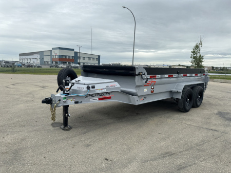 New 2026 Horizon Trailers EZ7 83''X14' DUMP BOX W/2'HIGH SIDES 14000 GVWR Dump Trailer
