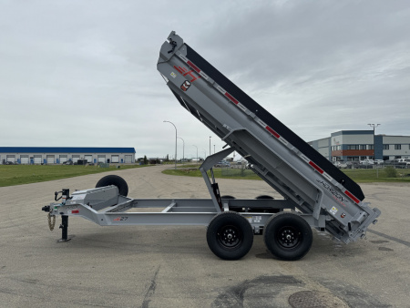 New 2026 Horizon Trailers EZ7 83''X14' DUMP BOX W/2'HIGH SIDES 14000 GVWR Dump Trailer