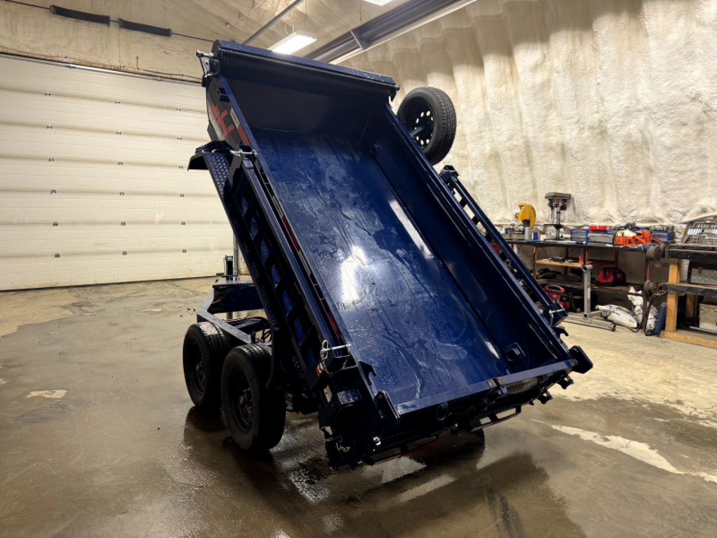 New 2025 Horizon Trailers 60" x 10' Dump Box 7630lbs GVWR