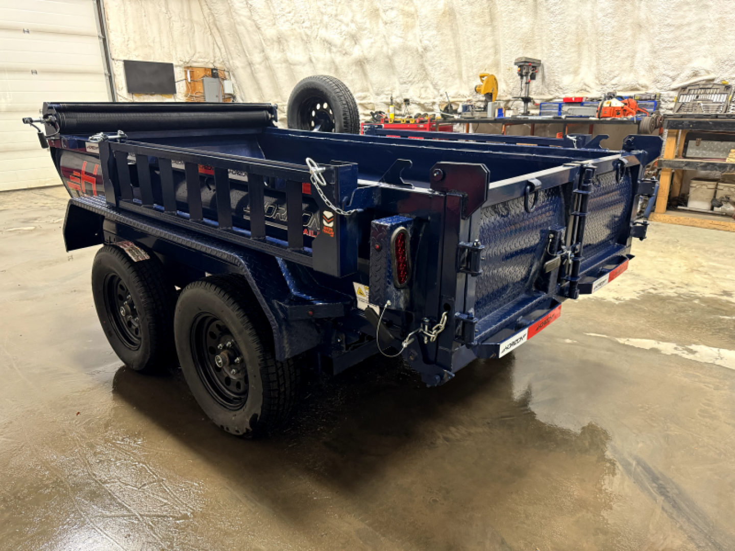 New 2025 Horizon Trailers 60" x 10' Dump Box 7630lbs GVWR