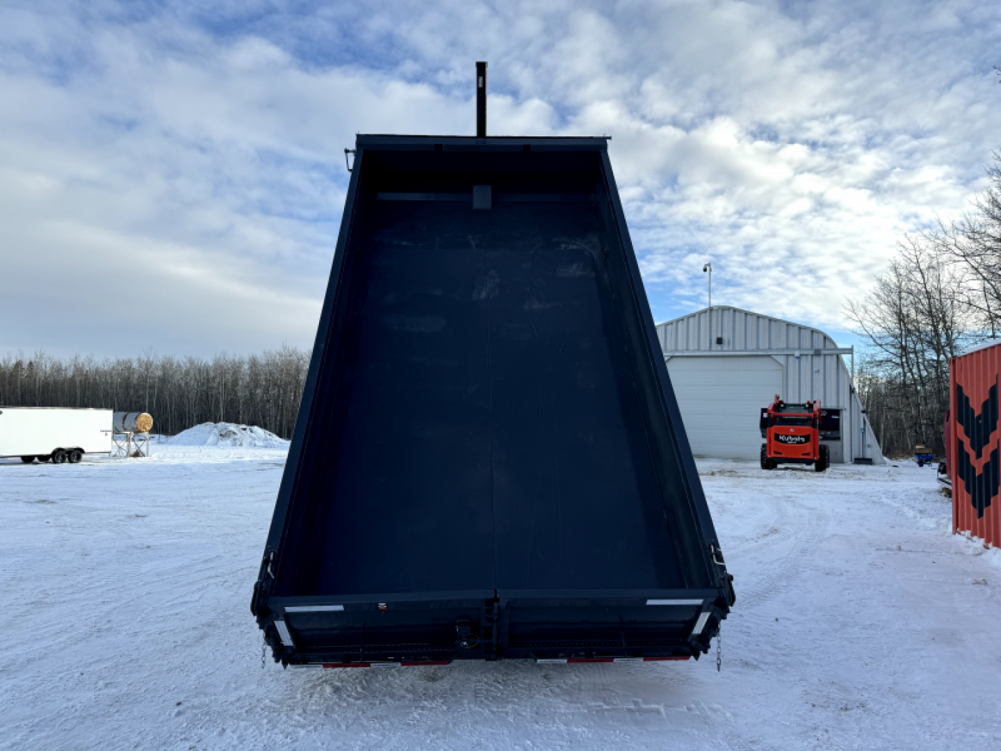 New 2025 Horizon Trailers HZH 96''X16'X 2' H.S Heavy Duty Goose Dump Box 2-12K OilBath 25900LBS GVWR