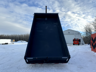 New 2025 Horizon Trailers HZH 96''X16'X 2' H.S Heavy Duty Goose Dump Box 2-12K OilBath 25900LBS GVWR