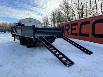 New 2025 Horizon Trailers HZH 96''X16'X 2' H.S Heavy Duty Goose Dump Box 2-12K OilBath 25900LBS GVWR