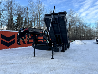 New 2025 Horizon Trailers HZH 96''X16'X 2' H.S Heavy Duty Goose Dump Box 2-12K OilBath 25900LBS GVWR