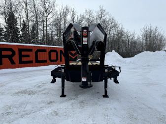 New 2025 HORIZON TRAILERS 102''X 30' LOW-PRO GOOSE W/ MOUNTAIN RAMPS 22400LB GVW