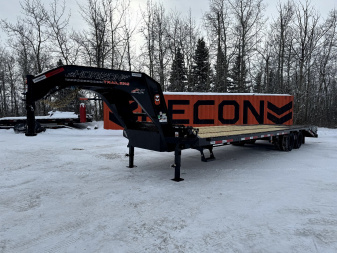 New 2025 HORIZON TRAILERS 102''X 30' LOW-PRO GOOSE W/ MOUNTAIN RAMPS 22400LB GVW