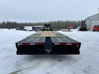 New 2025 HORIZON TRAILERS 102''X 30' LOW-PRO GOOSE W/ MOUNTAIN RAMPS 22400LB GVW