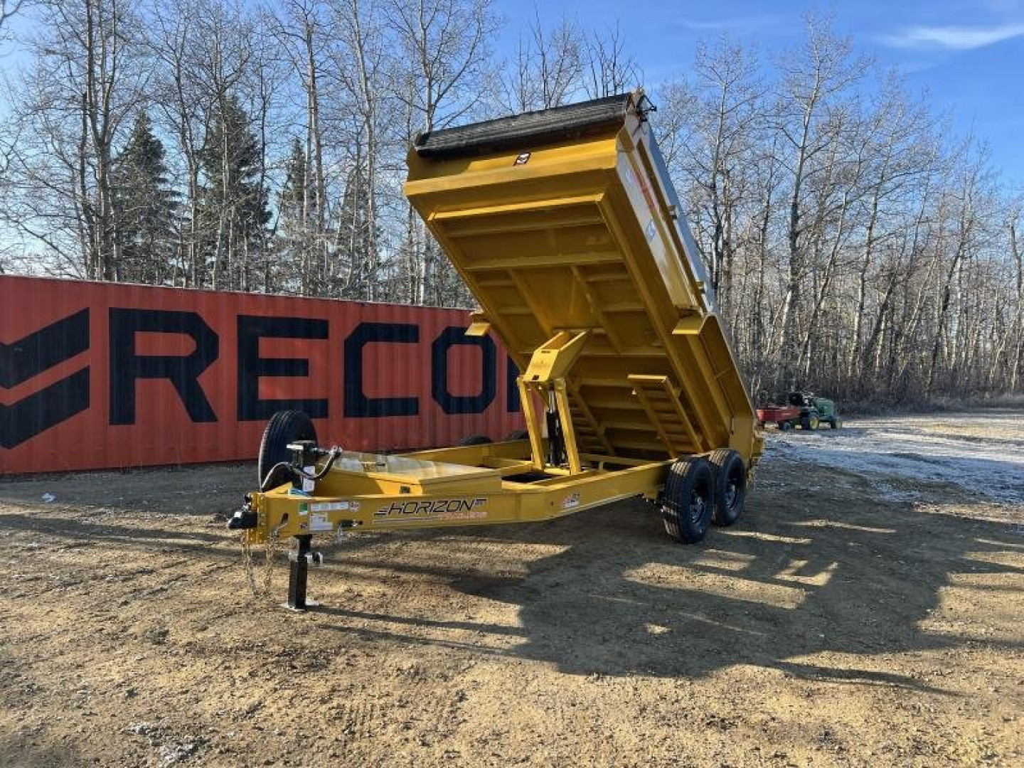 New 2025 Horizon Trailers EZ7 83''X14' DUMP BOX W/2'HIGH SIDES 14000 GVWR