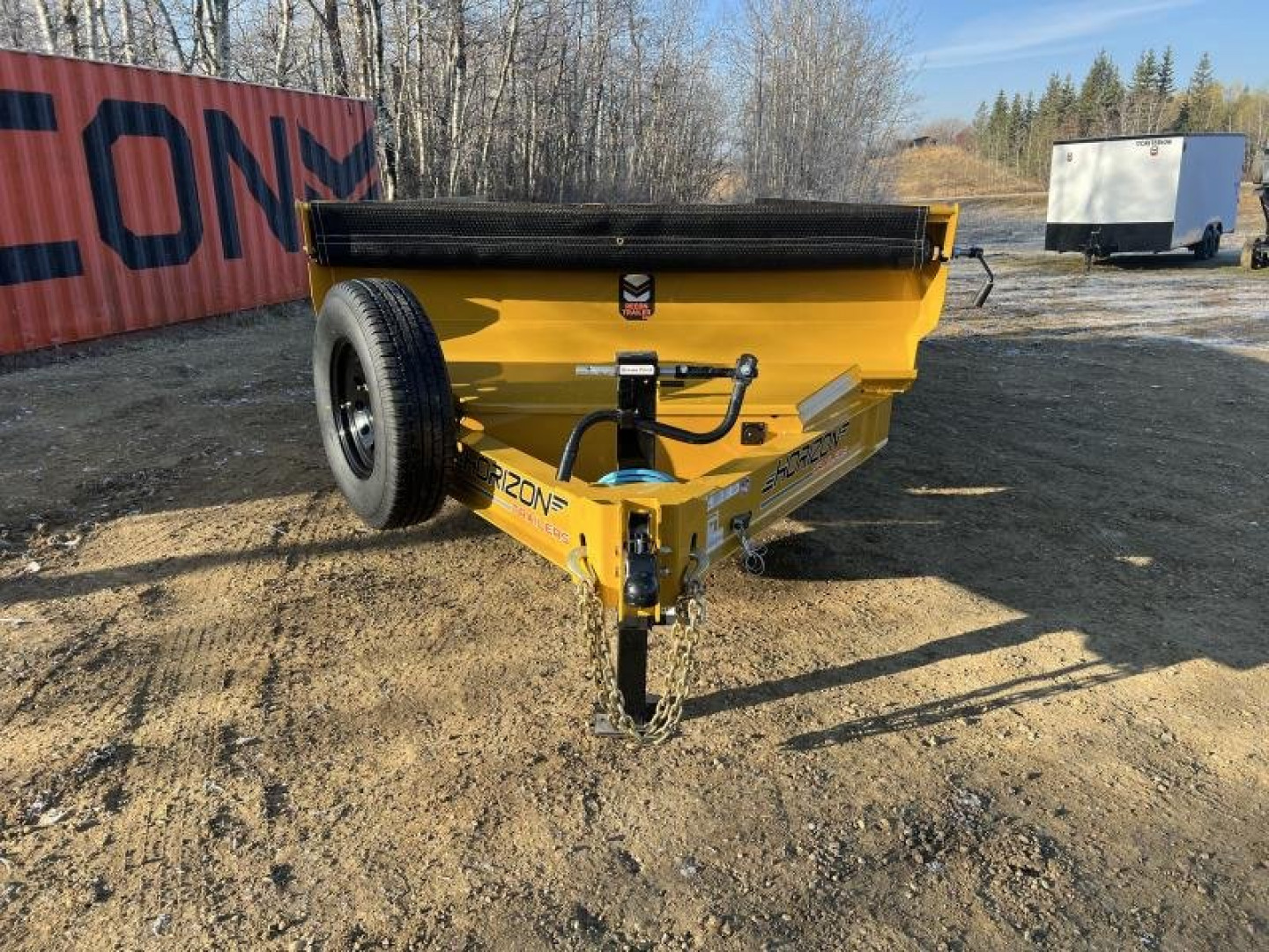 New 2025 Horizon Trailers EZ7 83''X14' DUMP BOX W/2'HIGH SIDES 14000 GVWR