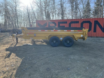 New 2025 Horizon Trailers EZ7 83''X14' DUMP BOX W/2'HIGH SIDES 14000 GVWR