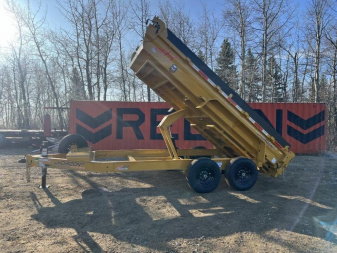 New 2025 Horizon Trailers EZ7 83''X14' DUMP BOX W/2'HIGH SIDES 14000 GVWR